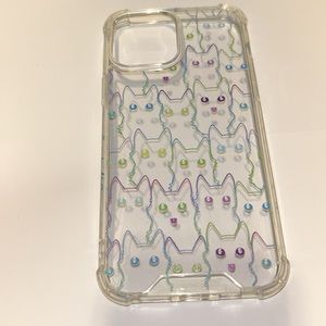 iP 14 Pro Max - Clear Kitten case